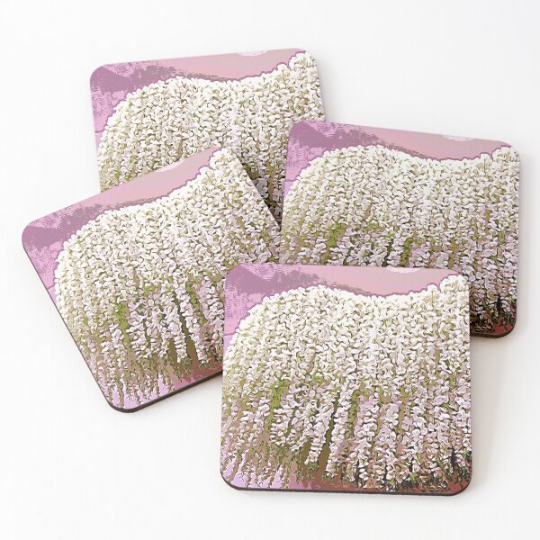Item preview, white wisteria designed and sold by sheepsterandco.