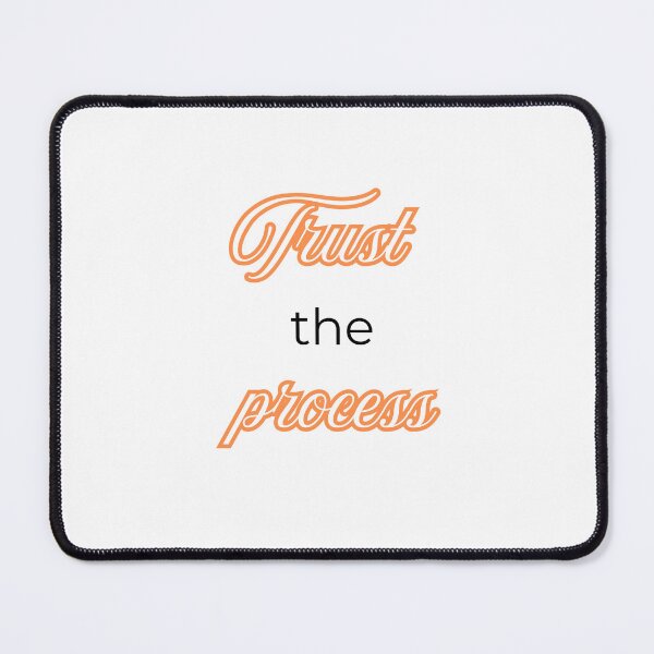 Item preview, Orange Trust the process designed and sold by gemna117.