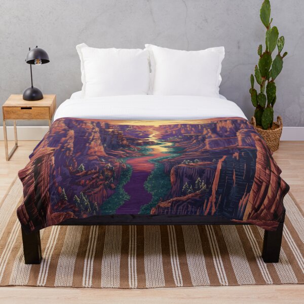 Item preview, Arte de píxeles del Gran Cañón: Paisaje al atardecer designed and sold by NaturePixel.