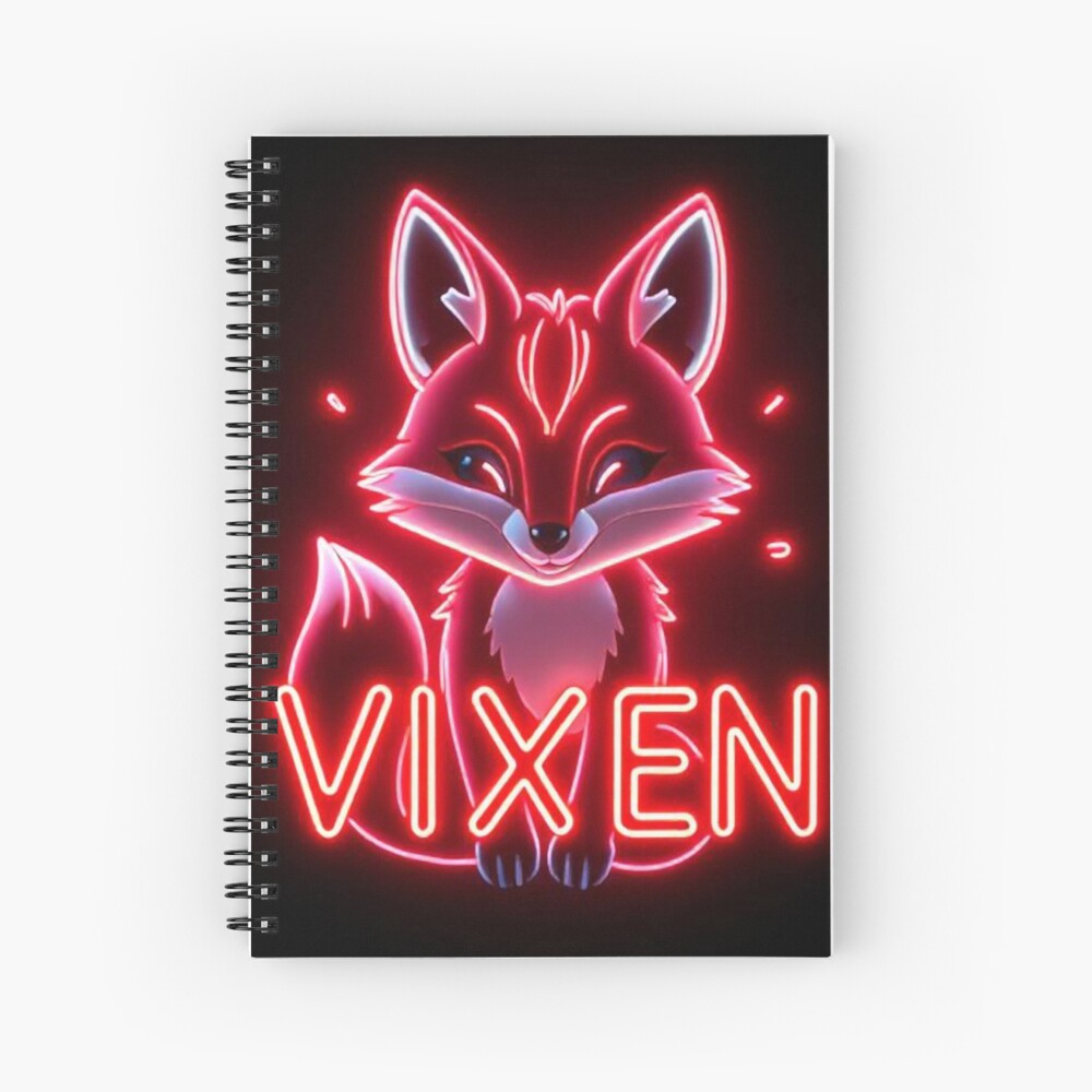 Item preview, Spiral Notebook designed and sold by Vixen-Games.