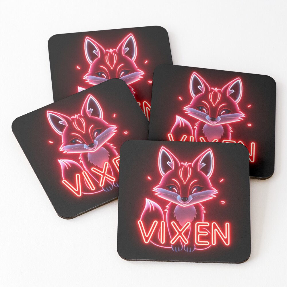 Item preview, Coasters (Set of 4) designed and sold by Vixen-Games.