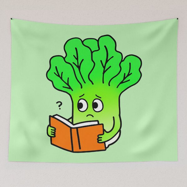 Item preview, Pondering Pages Bok Choy designed and sold by zzz888.