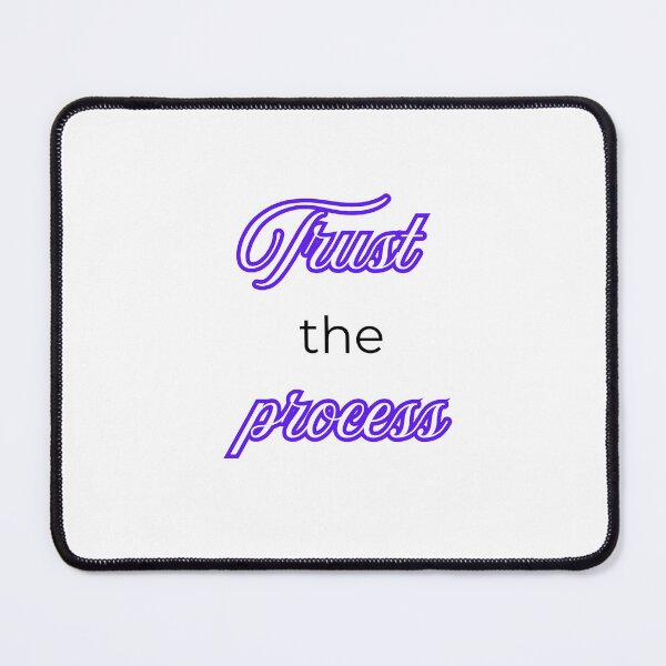 Item preview, Blue Trust the process designed and sold by gemna117.