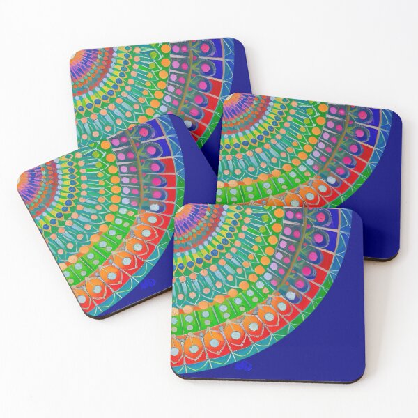 Item preview, Corners Mandala colorful designed and sold by EB-DigitalART.