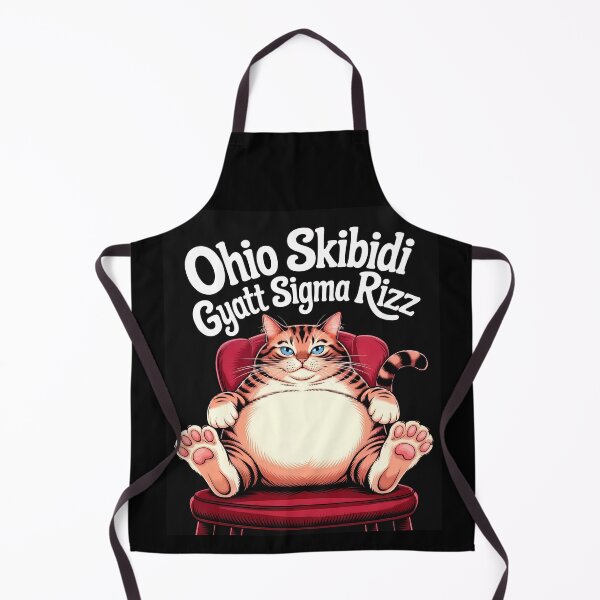 Artikelvorschau, Ohio Skibidi Gyatt Sigma Rizz Chonk Cat entworfen und verkauft von AwakenedSoul.