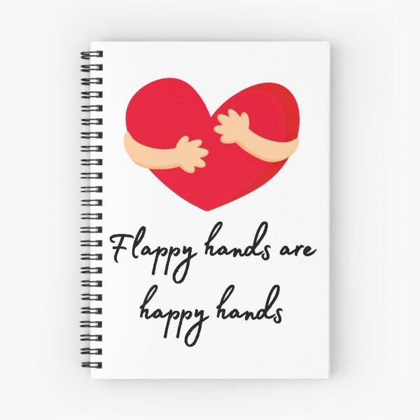 Item preview, Flappy Hands Are Happy Hands | Autism Stimming Neurodiversity Support Gift designed and sold by SlocifieShop.