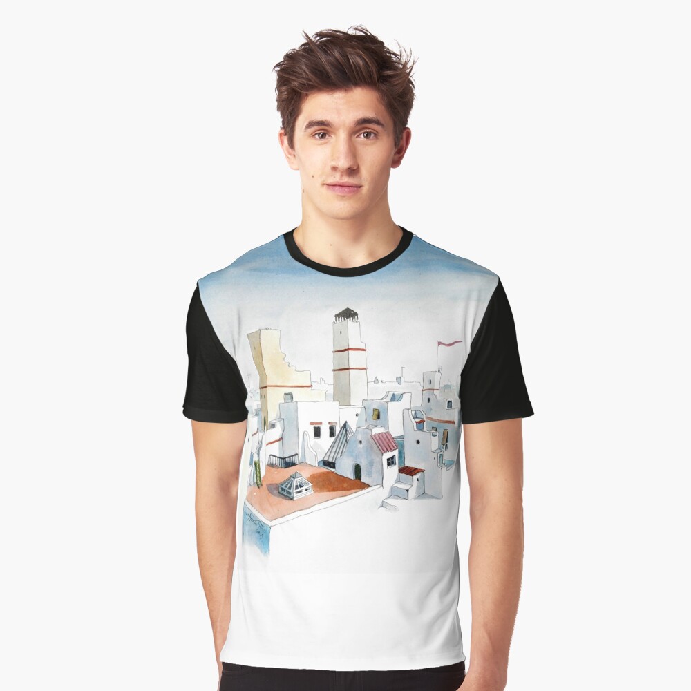 Vista previa del artículo con la obra «Camiseta gráfica», diseñado y vendido por Islakartare.