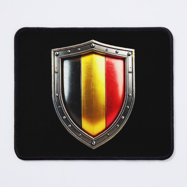 Item preview, Belgian Honor Shield – Symbol of Strength and Unity designed and sold by Highlandkings.