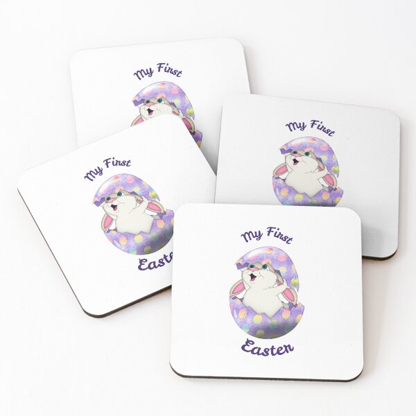 Item preview, My First Easter - Cute Baby Bunny in Egg Design designed and sold by amandaline.