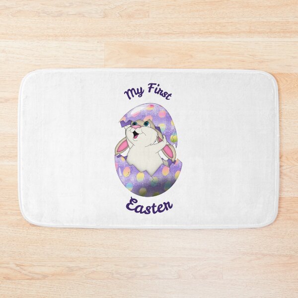 Item preview, My First Easter - Cute Baby Bunny in Egg Design designed and sold by amandaline.