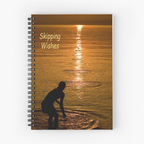 Item preview, Skipping Wishes (skipping stones on water) designed and sold by SomeGuyLou.