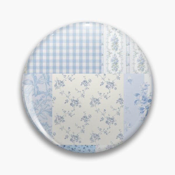 Item preview, Blue Shabby Chic Collage designed and sold by allyrosebubble.