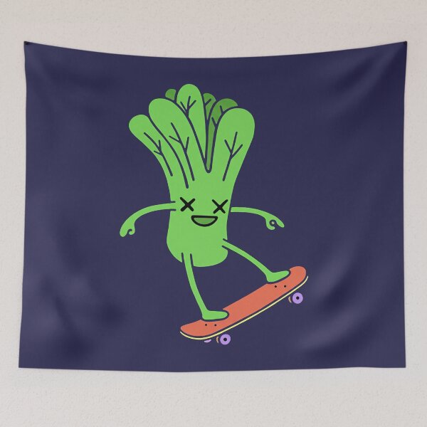 Item preview, Rad Bok Choy Skater designed and sold by zzz888.