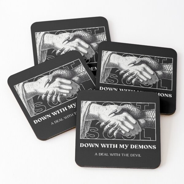 Item preview, Down with my Demons | A Deal with the Devil | Dark designed and sold by beDiceDesigns.