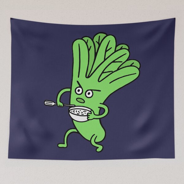 Item preview, Angry Bok Choy Warrior designed and sold by zzz888.