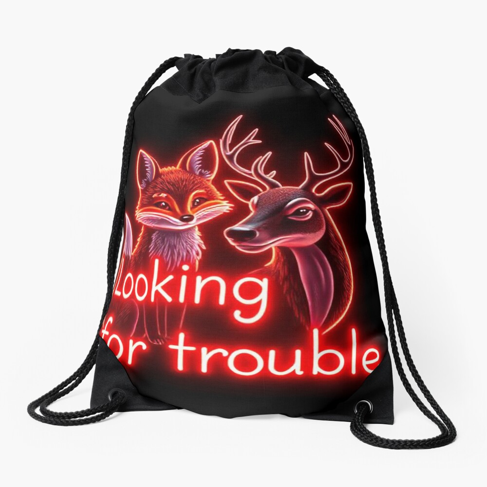 Item preview, Drawstring Bag designed and sold by Vixen-Games.