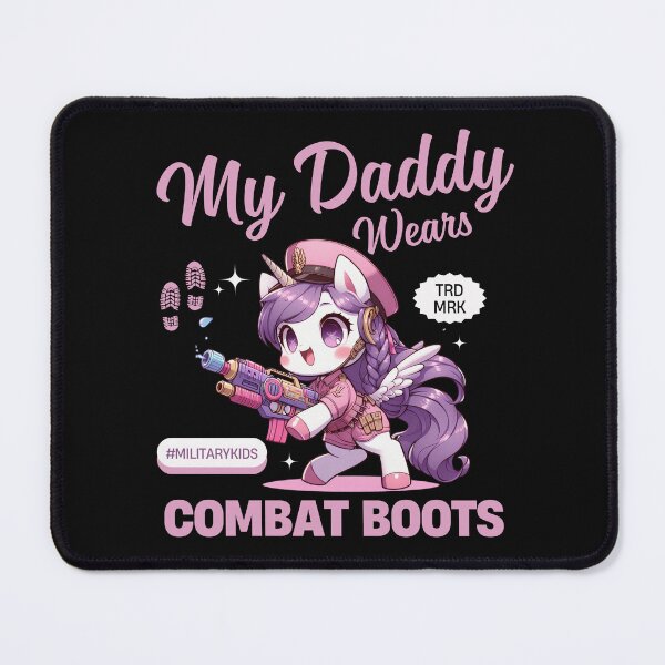 Item preview, Military kid : My Daddy wears combat boots designed and sold by Peerless-Prime.
