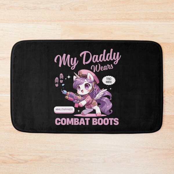 Item preview, Military kid : My Daddy wears combat boots designed and sold by Peerless-Prime.