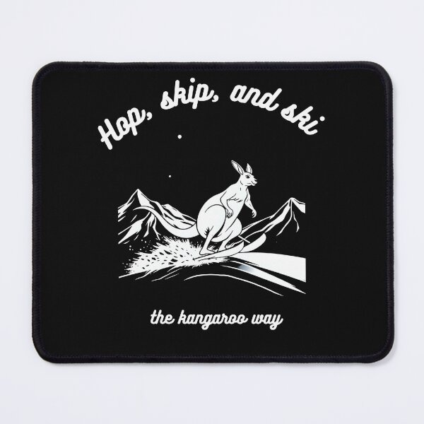 Item preview, Hop, skip, and ski – the kangaroo way designed and sold by adamlach88.