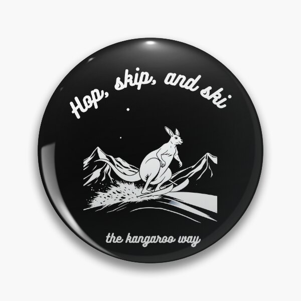 Item preview, Hop, skip, and ski – the kangaroo way designed and sold by adamlach88.