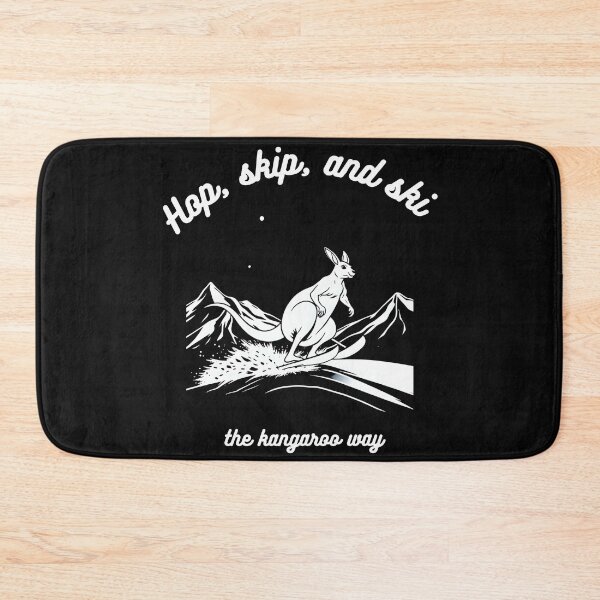 Item preview, Hop, skip, and ski – the kangaroo way designed and sold by adamlach88.