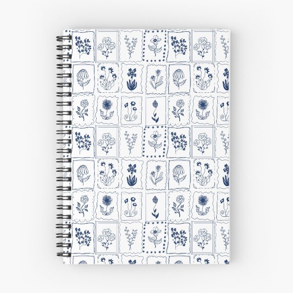 Item preview, Blue China Flowers designed and sold by Abi Kathleen.