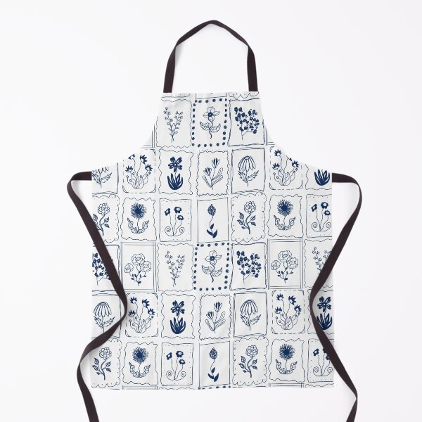 Item preview, Blue China Flowers designed and sold by Abi Kathleen.