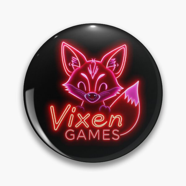 Item preview, Vixen Games Neon Look Vixen Sticker Design designed and sold by Vixen-Games.