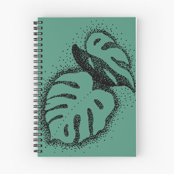 Item preview, Monstera Leaf Dotwork designed and sold by ValeriaMeraz.