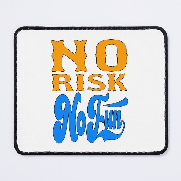 Item preview, No Risk No Fun; designed and sold by StickerApe.