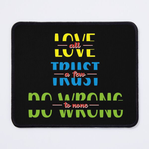 Item preview, Love all, Trust a few  designed and sold by Muggio.
