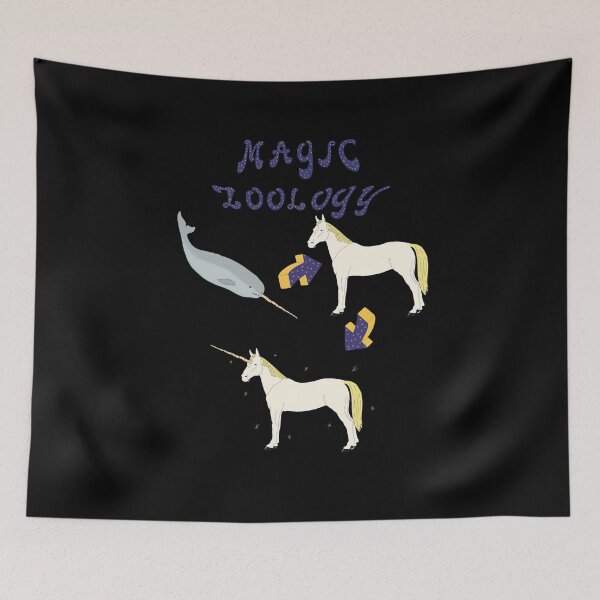 Item preview, Magic zoology from narwhal to unicorn designed and sold by pronzo.