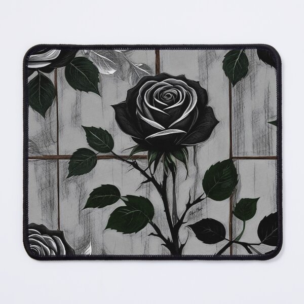 Item preview, Roses on Gray Wood designed and sold by Hen-C-Art.