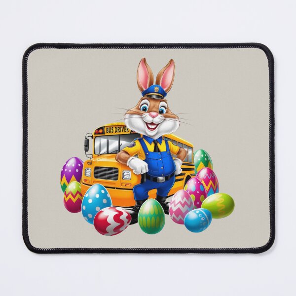 Item preview, Bunny the bus driver designed and sold by Nature's Palette.