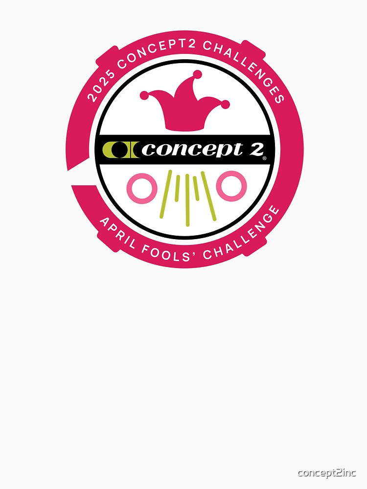Thumbnail 7 of 7, Classic T-Shirt, 2025 April Fools Challenge Concept2 designed and sold by concept2inc.