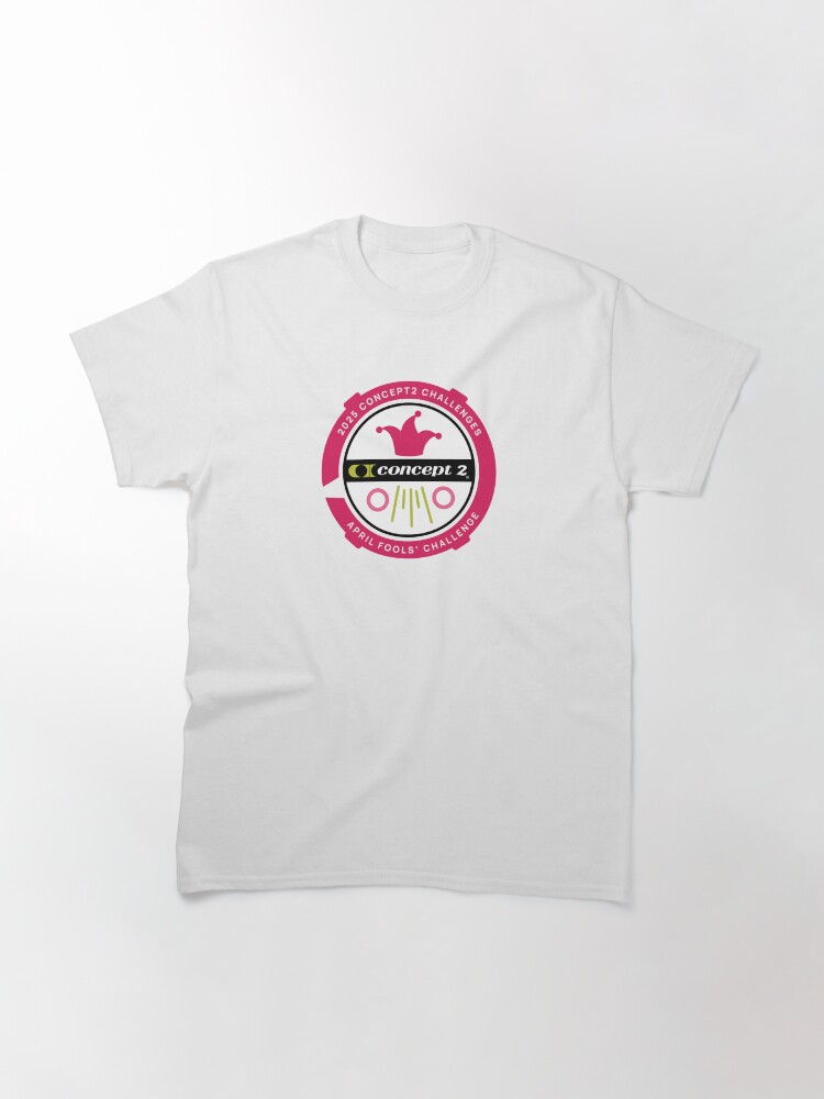Thumbnail 3 of 7, Classic T-Shirt, 2025 April Fools Challenge Concept2 designed and sold by concept2inc.