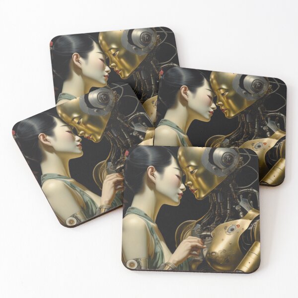 Item preview, Robot Shunga Imitation Japanese Erotica #146 designed and sold by NickWhittleArt.
