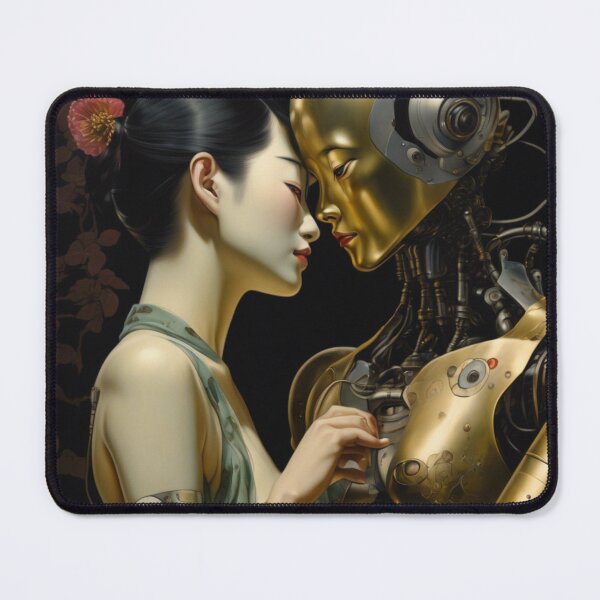 Item preview, Robot Shunga Imitation Japanese Erotica #146 designed and sold by NickWhittleArt.