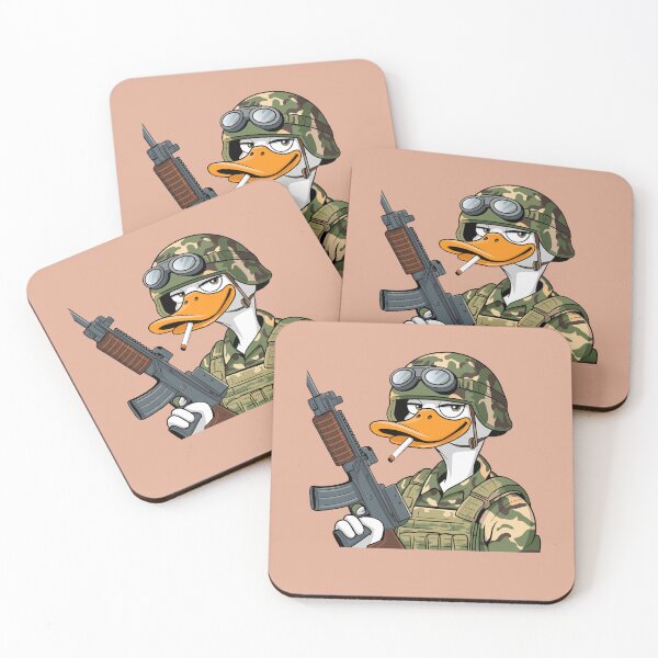 Item preview, Copy of Funny Duck Lover | Army Duck Soldier -  designed and sold by PurpleLoveStore.