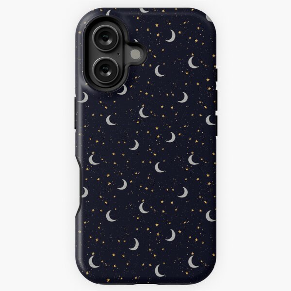 Celestial Moon and Stars iPhone Tough Case