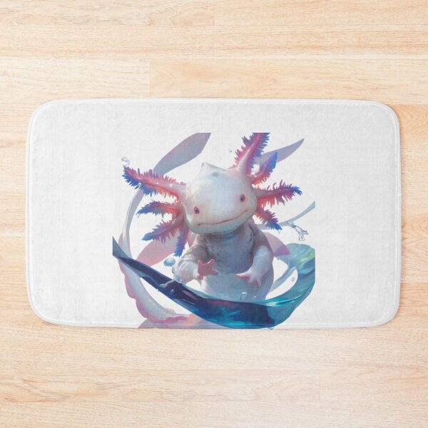 Item preview, Cute happy friend Axolotl designed and sold by PatternFly.