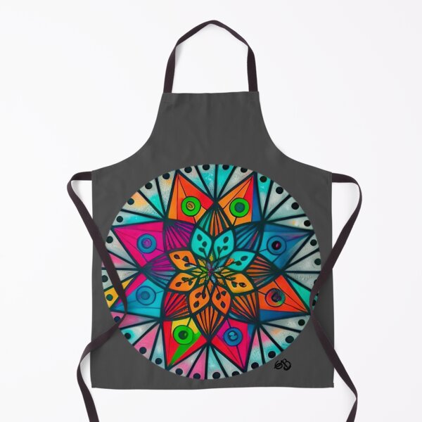 Artikelvorschau, Mandala Linien und Punkte farbig entworfen und verkauft von EB-DigitalART.