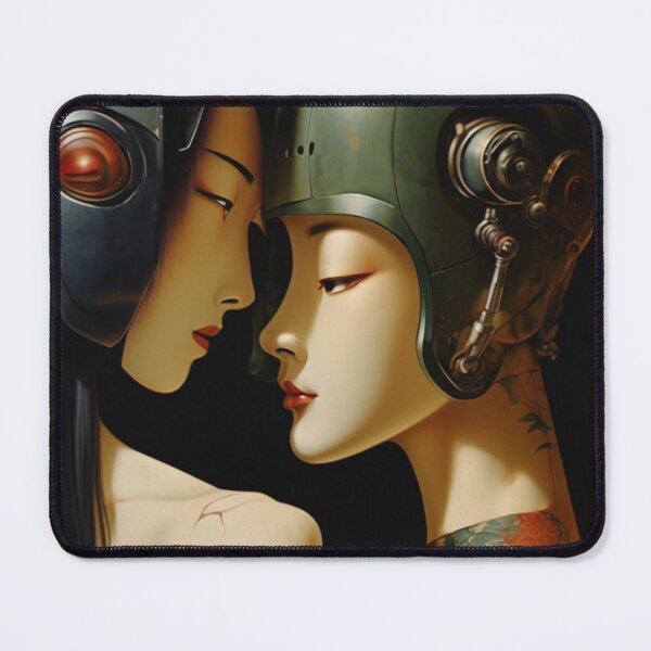 Item preview, Robot Shunga Hybrid Imitation Japanese Erotica #148 designed and sold by NickWhittleArt.