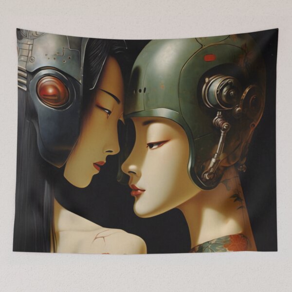 Artikelvorschau, Roboter Shunga Hybrid Imitation Japanische Erotik #148 entworfen und verkauft von NickWhittleArt.