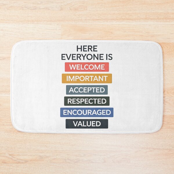 Item preview, Here Everyone Is Welcome Important Idaho Teacher Funny, Important, Accepted & Valued designed and sold by BLZART.