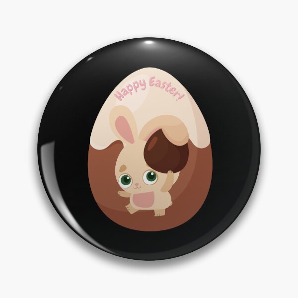 Item preview, Happy Easter - Bunny and Chocolate Egg. designed and sold by made4noise.