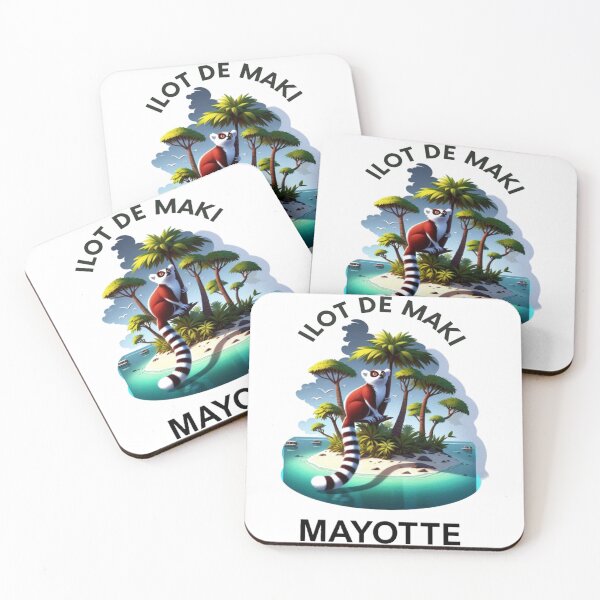 Item preview, The island of maki Mayotte designed and sold by FoxinhoSoumaila.