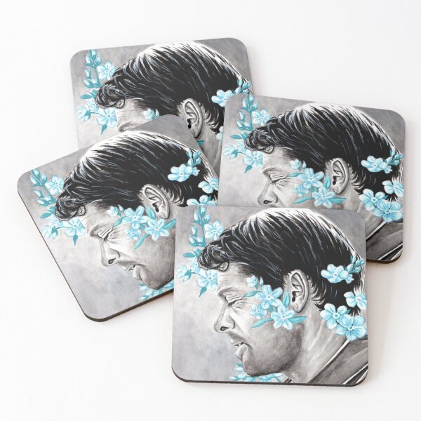 Item preview, Castiel: Forget-Me-Not designed and sold by sidewinder-art.