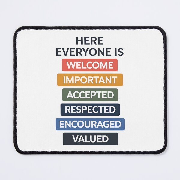 Item preview, Here Everyone Is Welcome Important Idaho Teacher Funny, Important, Accepted & Valued designed and sold by BLZART.