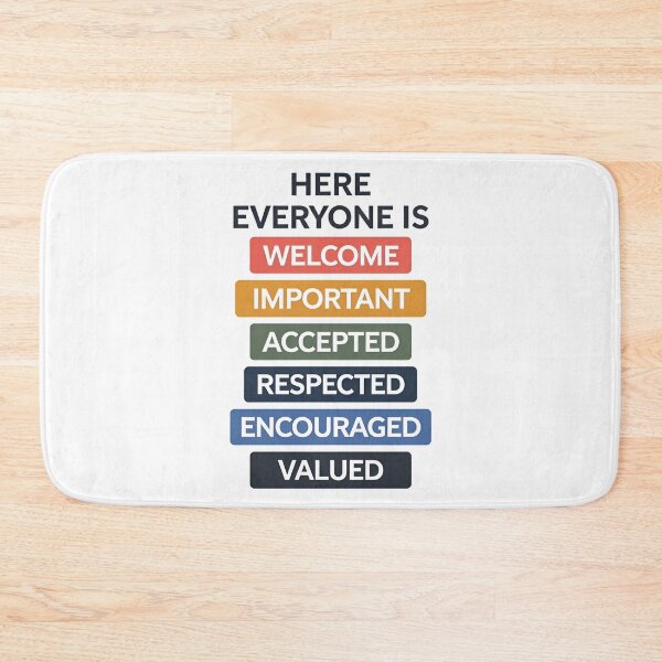 Item preview, Here Everyone Is Welcome Important Idaho Teacher Funny, Important, Accepted & Valued designed and sold by BLZART.